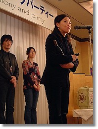 新人監督監督奨励賞の西川美和監督