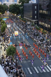 2022盛岡さんさ踊りパレード全景